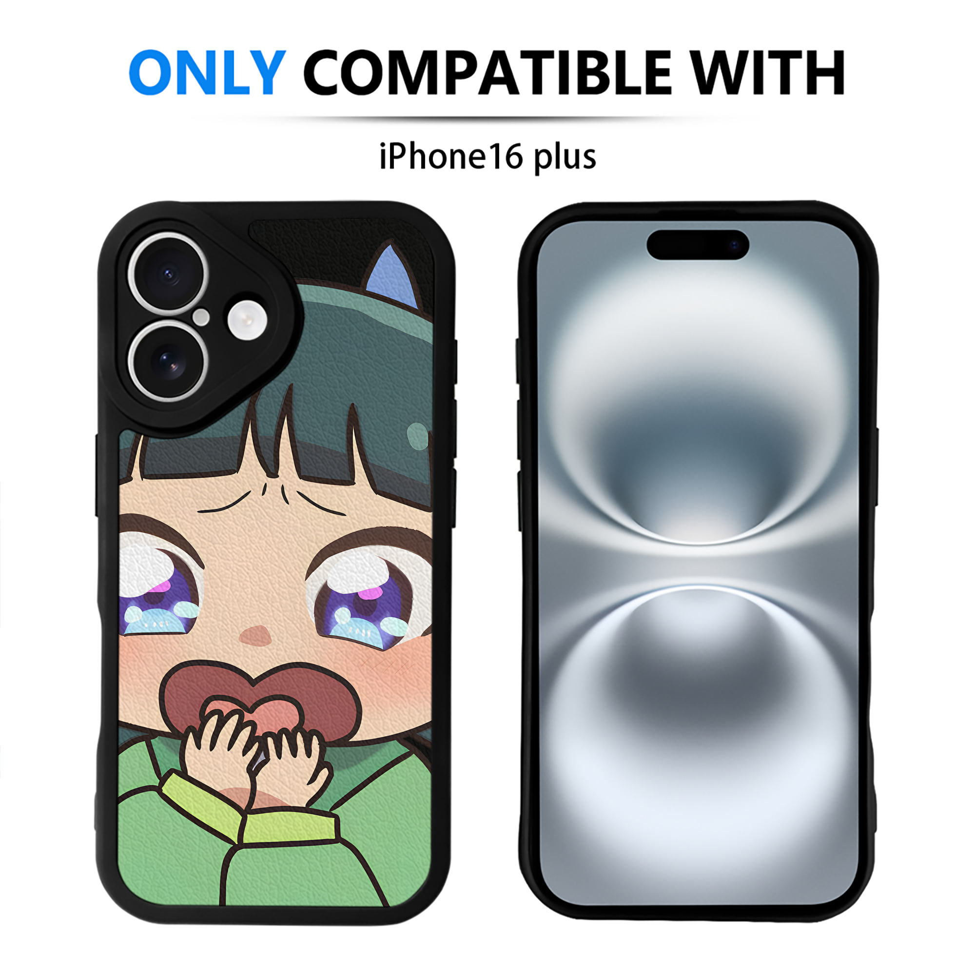 （画像用） 薬屋のひとりごと The Apothecary Diaries 【iPhone 16シリーズ対応】シリコンスマホケース（レザー調） 材質：シリコン